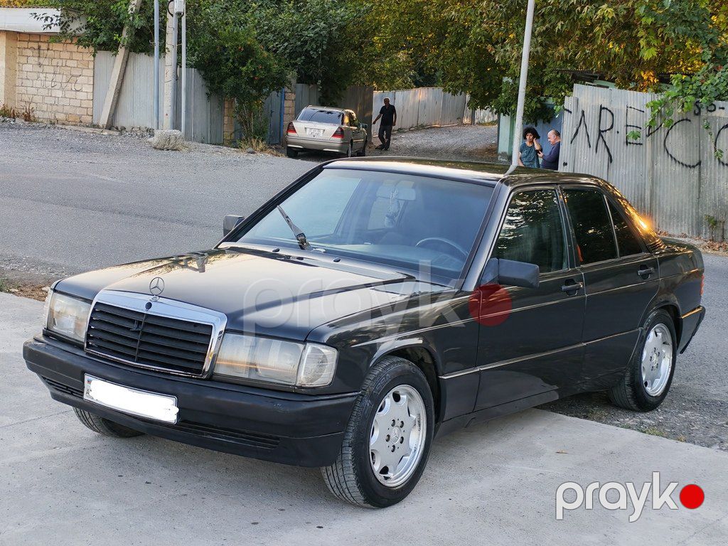 Mercedes 190, 2.0 L, 1990 il, 214 844 km — Avtomobillər, Bərdə (12)