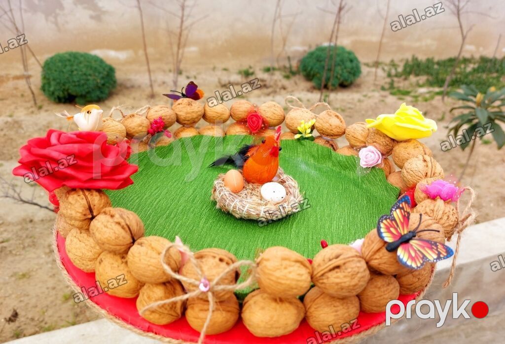 Münasib qiymətə, Qoz, fındıqdan Çərəzlik, səmənilik Novruz xonçaları — Şəxsi əşyalar, Bakı (3)