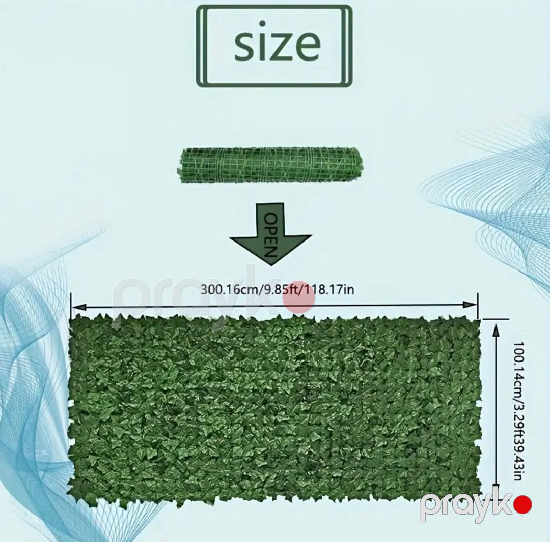 Bağ üçün dekor 53172496, plastik, yaşıl, 300.16 x 100.14 sm — Mallar, Bakı (2)