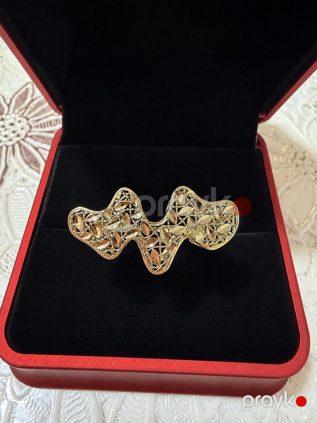 Üzük qadınlar üçün 91280477, qızıl 585 əyar — Mallar, Bakı (3)
