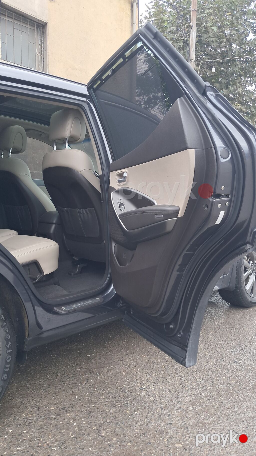 Hyundai Santa Fe: 2 l 2016 il Krossover 88-DR-710 — Avtomobillər, Masazır (8)
