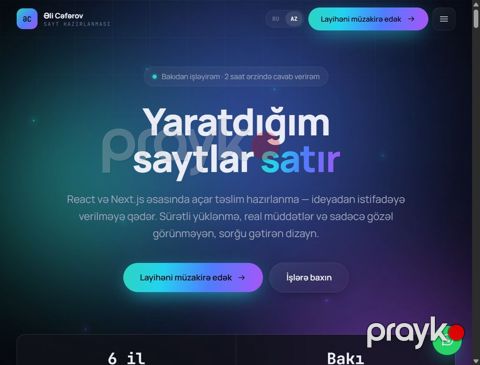 Veb saytların hazırlanması Domen, Hosting — Bakı