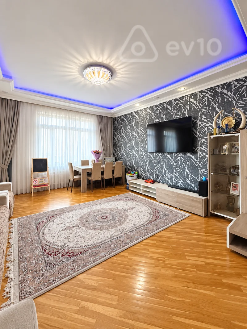 3 otaqlı mənzil, 115 m², Həzi Aslanov Tikmat yaşayış kompleksi — Mənzil, Bakı (4)
