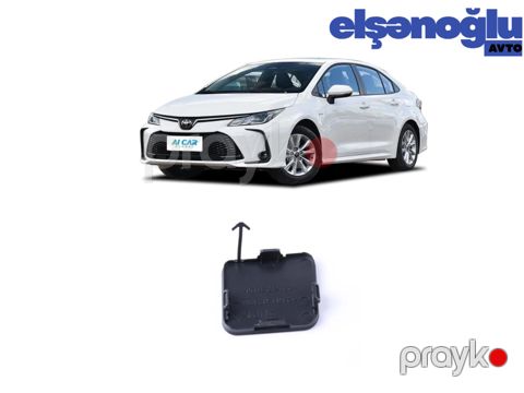 Toyota Corolla 2019–arxa bamper qoşqu qapağı — Bakı