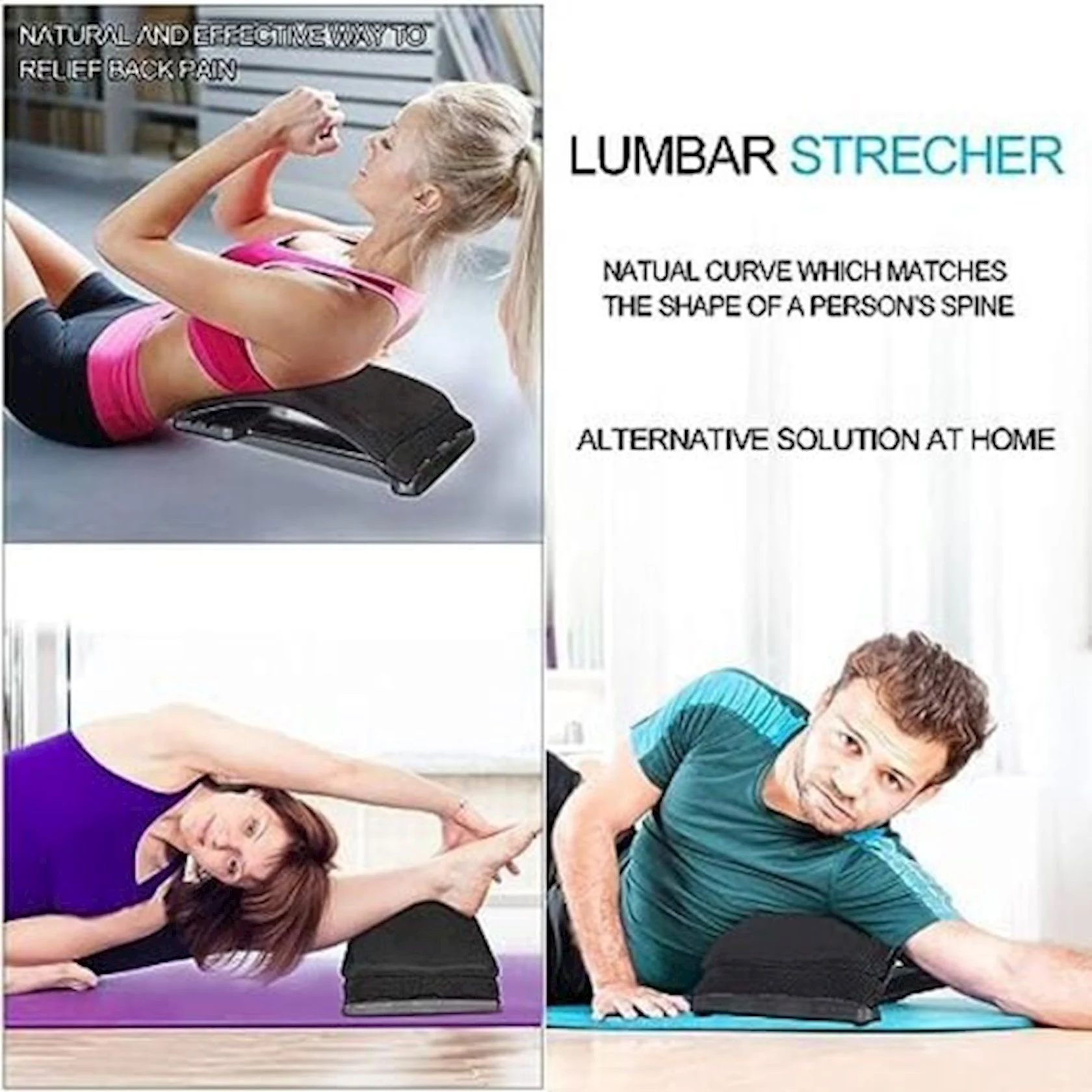 Bel üçün massajlı idman aləti Magic Back Support PR1396 — Masaj aparatları, Bakı (4)