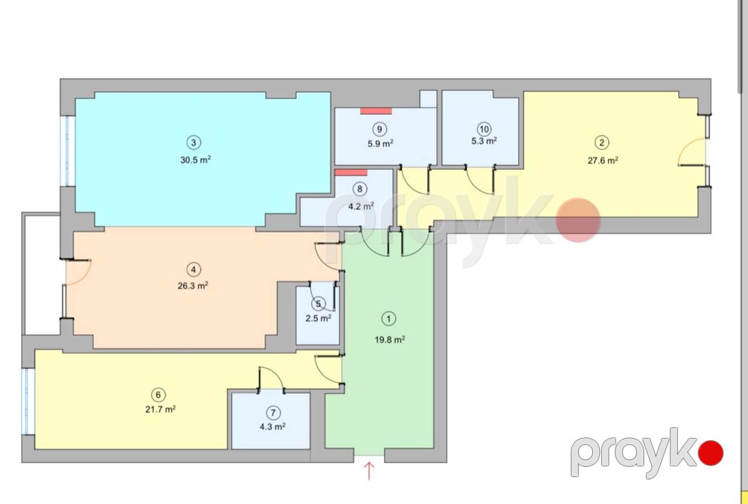 Satılır 3 otaqlı yeni tikili 170 m² — Mənzil, Bakı (2)
