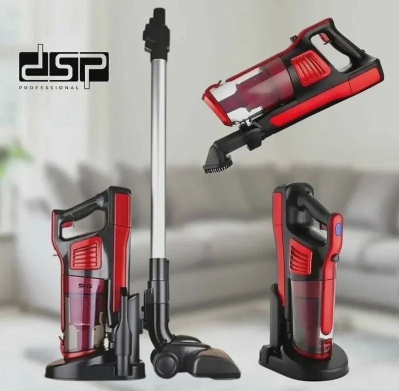 Simsiz vertikal tozsoran DSP-2023 Black Red - DSP-2023 Black — Bakı