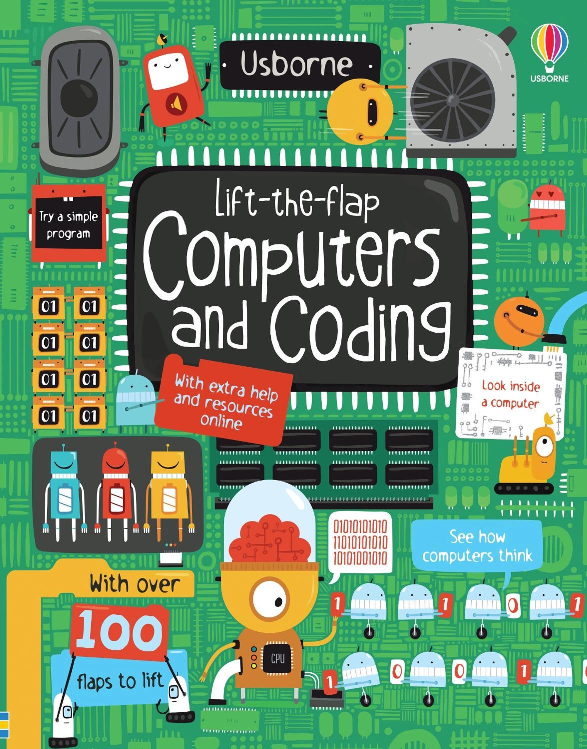 Lift-the-Flap Computers and Coding — Kitablar