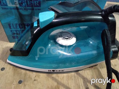 Haeger buxarlı ütü — model HG-1212B - Güclü buxar funksiyası: parça — Digah