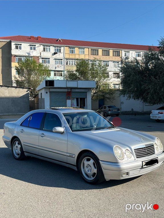 Mercedes E 240, 2.4 L, 1999 il, 300 000 km — Avtomobillər, Sumqayıt (9)