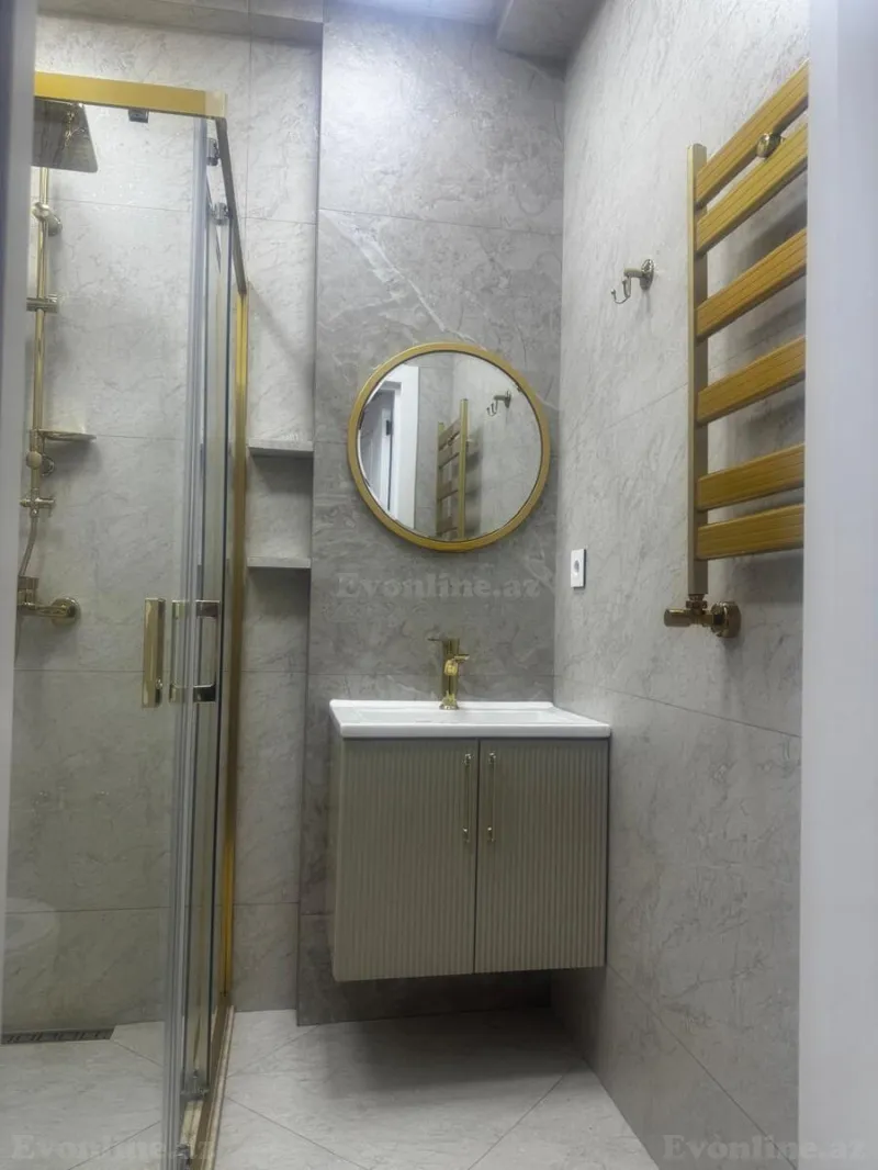 Satılır 2 otaqlı Mənzil Yeni tikili 50 m² Bakı, Xətai r., Həzi Aslanov — Mənzil, Bakı (8)