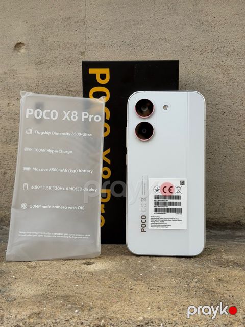 Xiaomi Poco X8 Pro White 512GB/8GB — Bakı