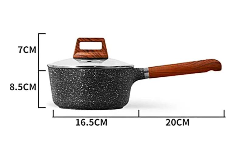Kovş DSP FRD1112, paslanmayan polad, qara, 16 sm, 1450 ml — Digər mətbəx texnikası, Bakı (2)