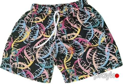 Kişilər üçün üzgüçü şort Adonis 2000000363943_4, rəngbərəng, polyester, ölçü L — Bakı