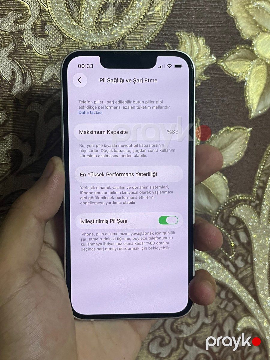 Apple iPhone 13 Mini Pink 128GB/4GB — Smartfonlar, Bakı (10)