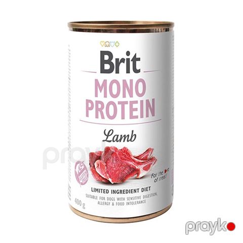 Nəm yem Brit Mono Protein Lamb 400 q — Bakı