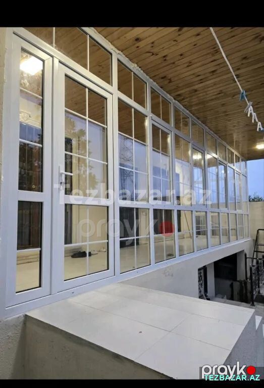 Plastik Qapı pəncərə sifarişi — Pəncərələr, qapılar, balkonlar, Bakı (9)