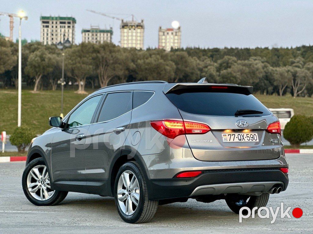 Hyundai Santa Fe, 2.0 L, 2015 il, 169 900 km — Avtomobillər, Bakı (8)