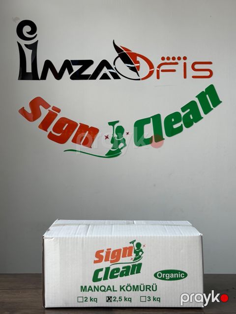 Kömür Sign Clean Beryoza, 2.5 kq, kibrit, taxta qırıntıları, alışdırıcı gel, birdəfəlik əlcək — Bakı