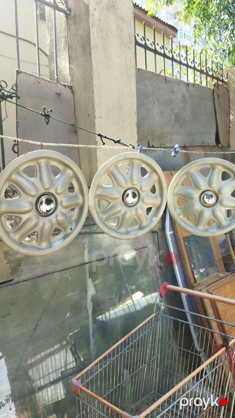 Avtomobil üçün təkər diski qalpaları (kolpaklar) 3 ədət qaz 31 10 — Bakı