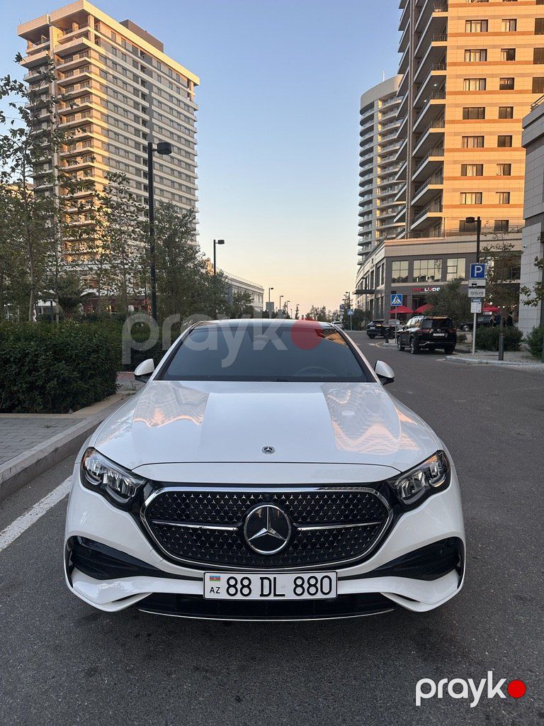 Mercedes E 300 4MATIC, 2.0 L, 2024 il, 18 280 km — Avtomobillər, Bakı (3)