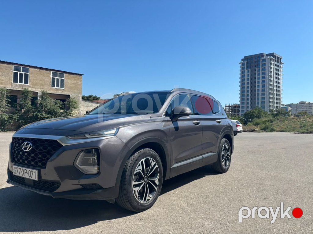 Hyundai Santa Fe, 2.0 L, 2019 il, 155 000 km — Avtomobillər, Bakı (10)