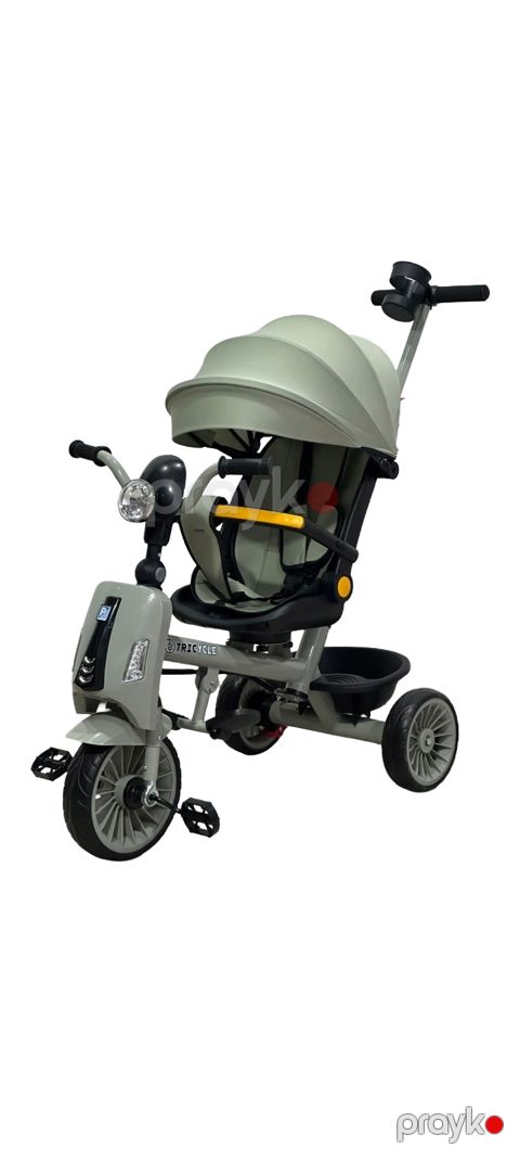 Uşaqlar üçün velosiped-araba 553 9ARL, yaşıl, 1-4 yaş — Bakı