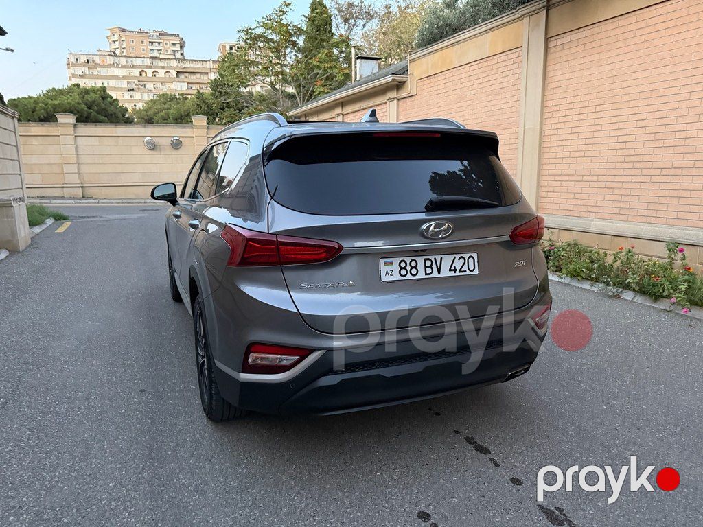 Hyundai Santa Fe, 2.0 L, 2019 il, 98 000 km — Avtomobillər, Bakı (11)