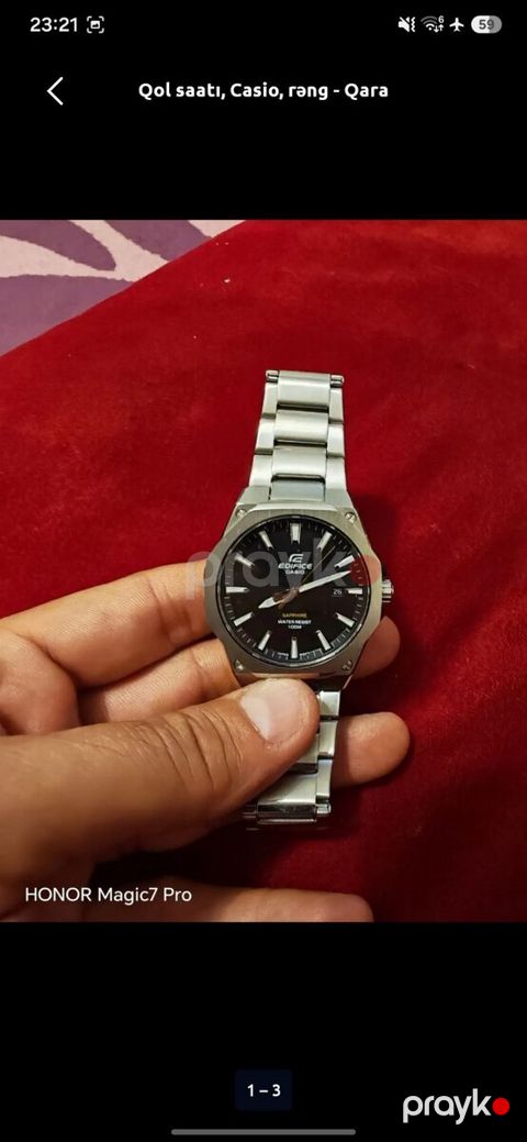Casio edifice qol saatı — Gəncə