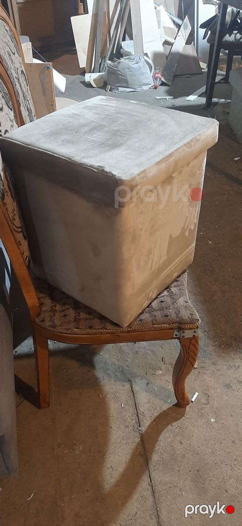 Yumuşaq oturacaqlı puf - Material: parça ilə üzlənmiş yumşaq — Bakı