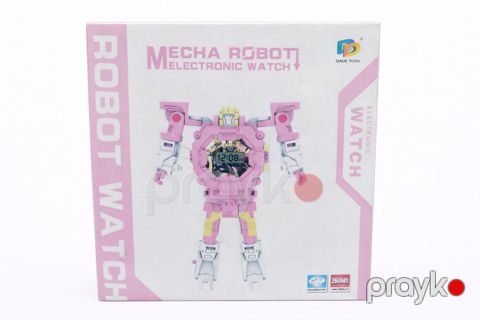 Uşaq elektron transformator saatı Mecha Robot D622-H020 — Bakı