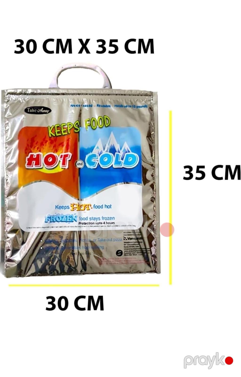 Termoçanta MH823, alüminium, 35x30 sm — Mallar, Bakı (3)