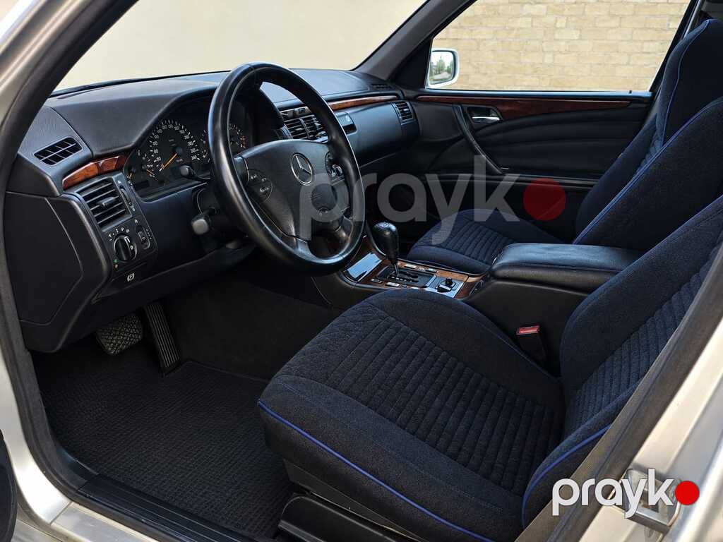 Mercedes E 240, 2.6 L, 2000 il, 347 526 km — Avtomobillər, Tovuz (6)