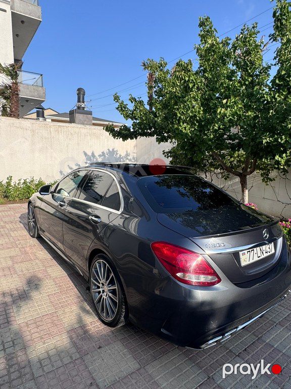 Mercedes C 300, 2.0 L, 2016 il, 110 000 km — Avtomobillər, Bakı (4)