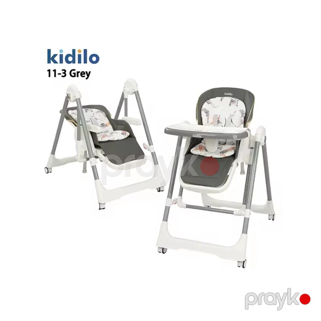 Uşaq yedizdirmə oturacağı Kidilo 11-3, yellənmə rejimi, boz — Mallar, Bakı (2)