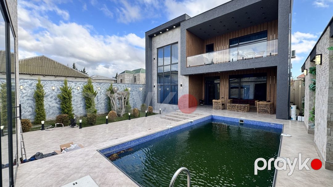 Satılır 5 otaqlı həyət evi/bağ evi 240 m² — Ev, villa, Bakı (6)