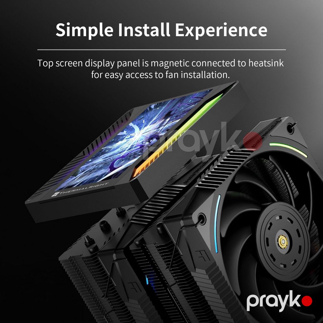 CPU Cooler ThermalRight Assassin Peerless 120 Vision MAX Argb Black — Kompüterlər və noutbuklar, Bakı (7)