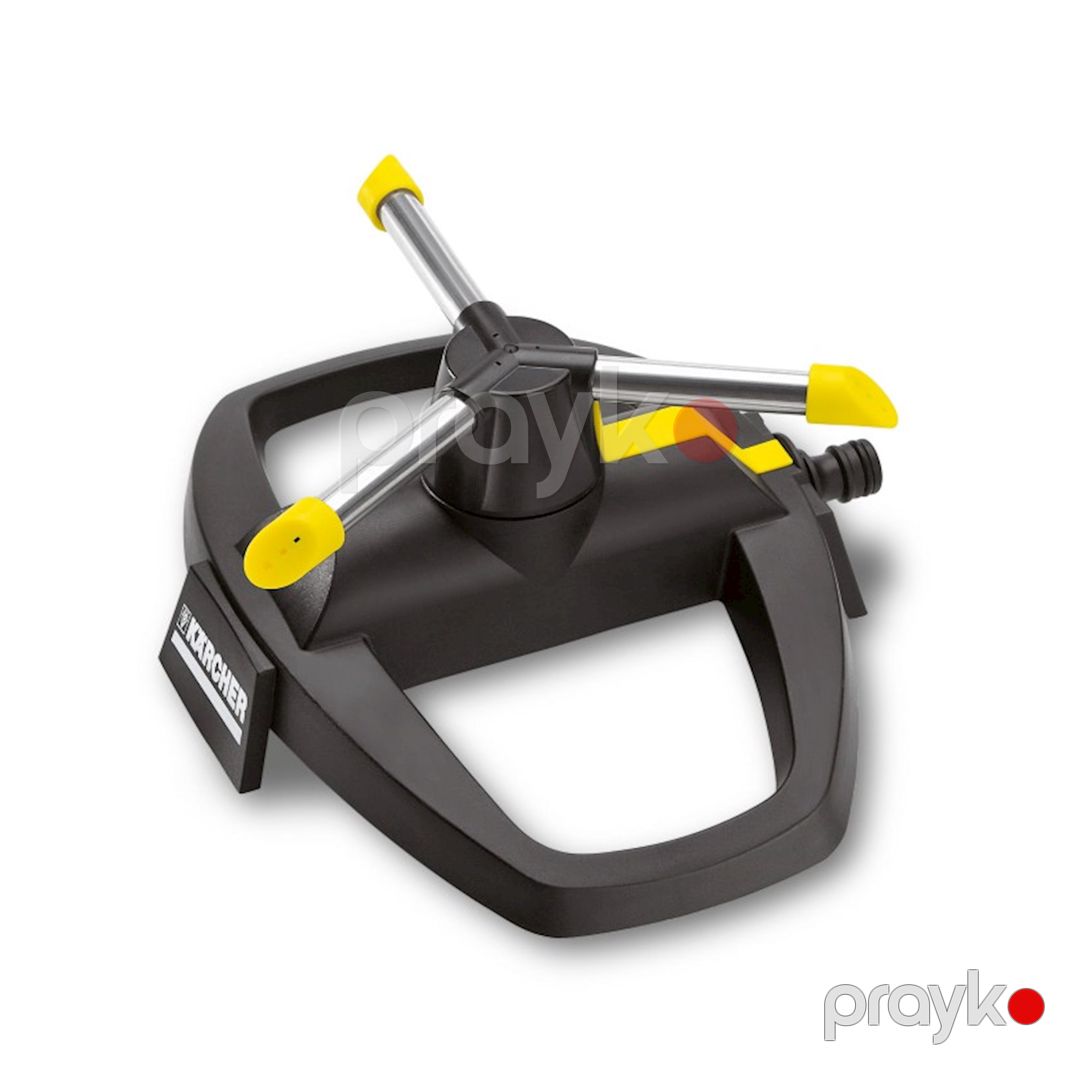 Fırlanan çiləyici Karcher Circular sprinkler RS 130/3, qara/sarı, 157 qr, 200x248x100 mm — Mallar, Bakı (2)