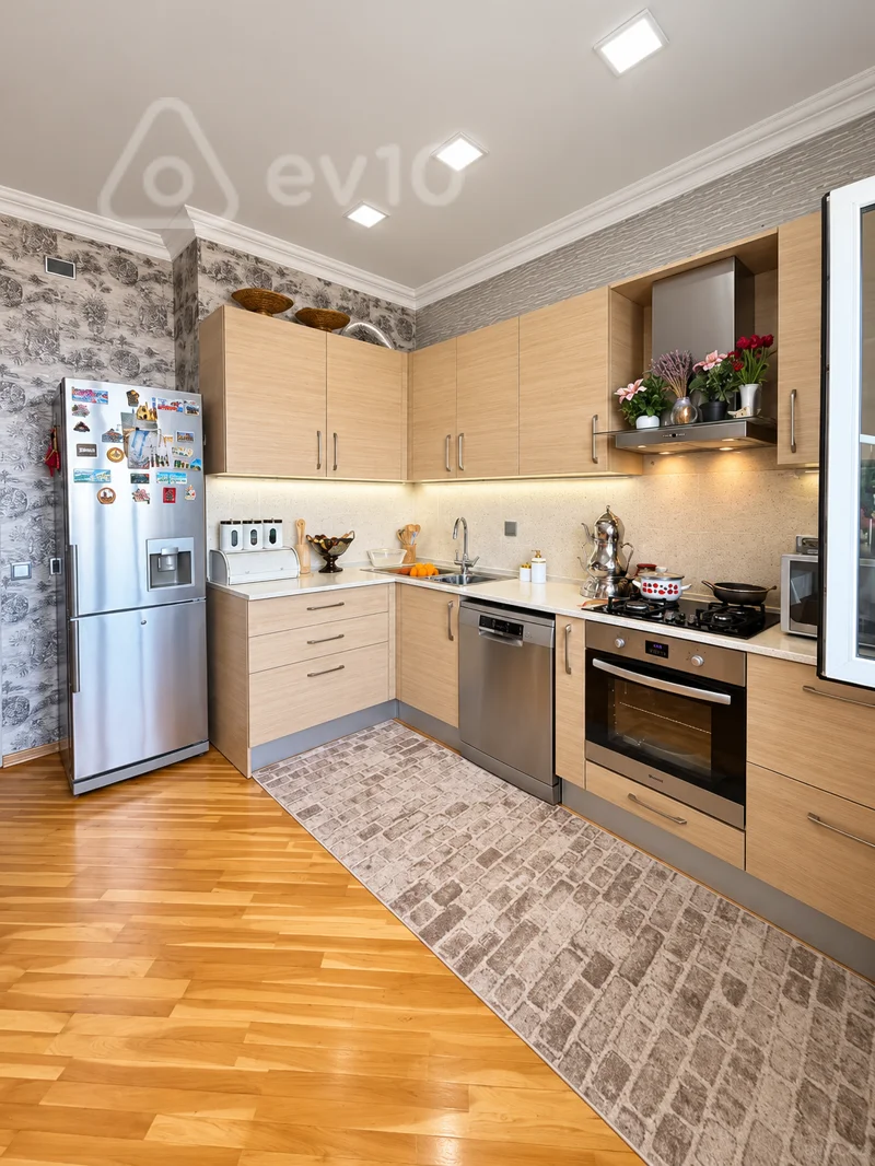 3 otaqlı mənzil, 115 m², Həzi Aslanov Tikmat yaşayış kompleksi — Mənzil, Bakı (10)