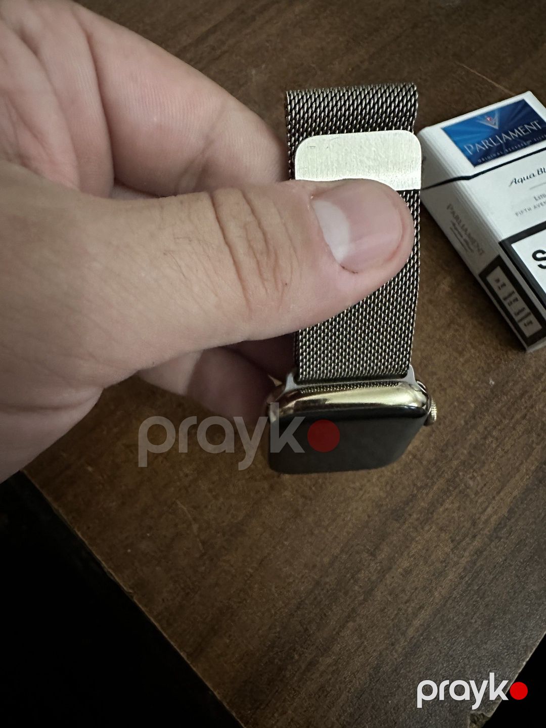 Apple Watch Series 8 Steel Gold 45mm — Ağıllı saatlar və biləkliklər, Bakı (5)