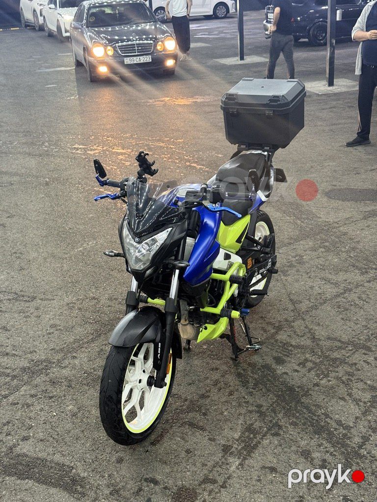 Bajaj Pulsar NS 200, 200 sm3, 2022 il, 5 200 km — Motosikletlər, Bakı (2)