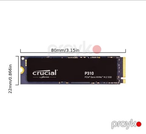 SSD Crucial NVMe — Bakı