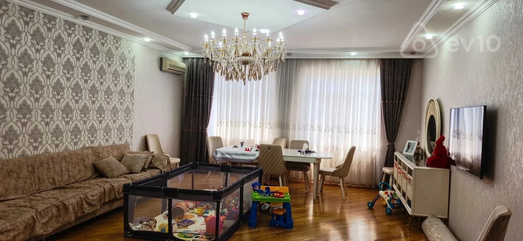 3 otaqlı mənzil, 122 m², Tblisi pr — Bakı