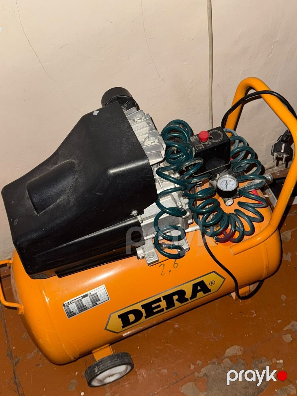 Dera hava kompressoru Texniki göstəricilər: - Güc: 5.0 HP — Pompa və kompressor, Xırdalan (3)