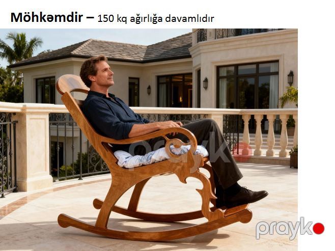 Kreslo-yelləncək WoodMaq KK-D2 — Mallar, Bakı (2)