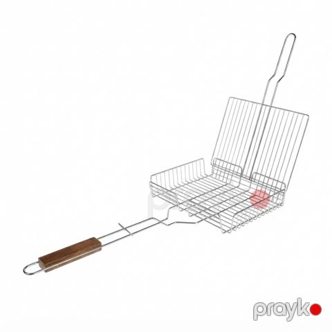 Manqal üçün barmaqlıq 2653717, paslanmayan polad, 43x30 sm — Bakı