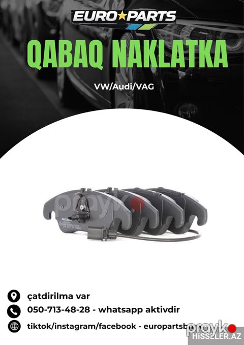 Audi A4 A5 A6 Q5 Qabaq Naklatka