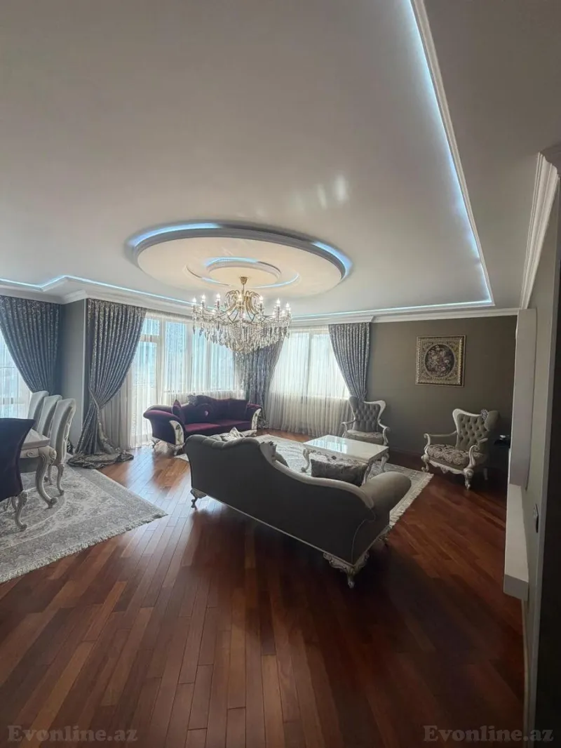 Satılır 3 otaqlı Mənzil Yeni tikili 170 m² Bakı, Nəsimi r., 8 Noyabr m — Mənzil, Bakı (3)