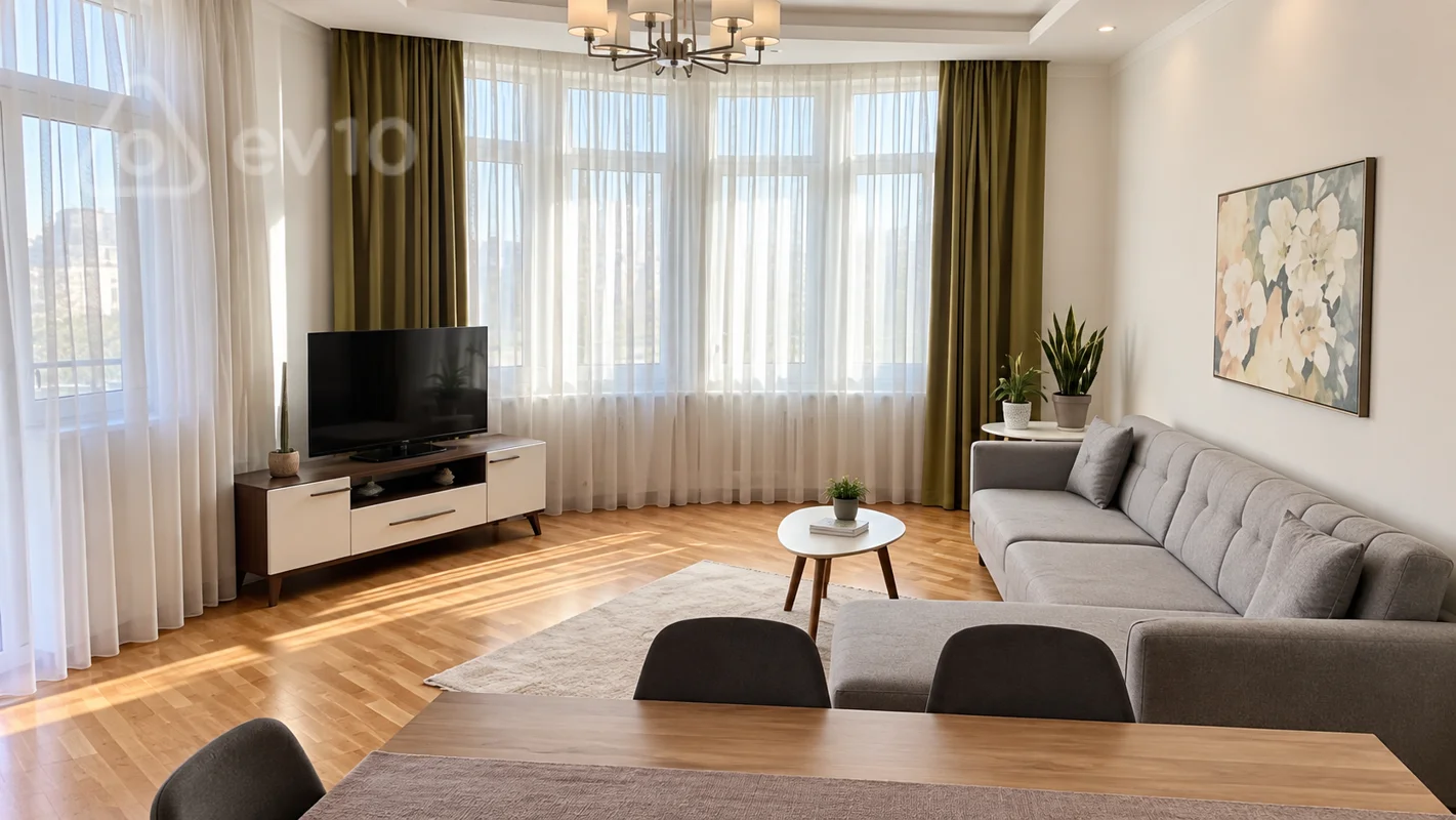 3 otaqlı mənzil, 100 m², Azadlıq prospekti ilə Abbas Səhhət küçəsinin kəsişməsi — Mənzil, Bakı (3)