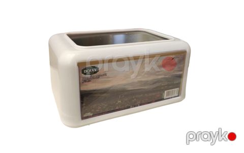 Salfet qabı NH_Y-007, 15x10x8 sm, plastik, ağ — Bakı